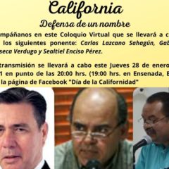 CONVERSATORIO VIRTUIAL “CALIFORNIA. DEFENSA DE UN NOMBRE”