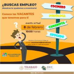 INVITAN A BUSCADORES DE EMPLEO A SESIÓN VIRTUAL DE OFERTAS LABORALES