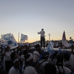 CIERRE DE CAMPAÑA DE ARTURO DE LA ROSA ESCALANTE , “60 COMPROMISOS”.