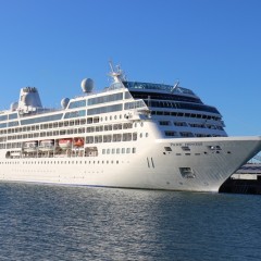 ARRIBÓ A LA PAZ EL CRUCERO PACIFIC PRINCESS  PARA CELEBRAR SU CINCUENTA ANIVERSARIO