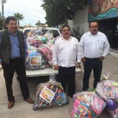 ENTREGA CONALEP REGALOS EN BENEFICIO DE ALUMNOS DE LOS ALBERGUES ESCOLARES