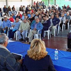 REUNIÓN DE LA SECCIÓN LA PAZ DEL SINDICATO DE BURÓCRATAS, CON DE JUBILADOS Y PENSIONADOS