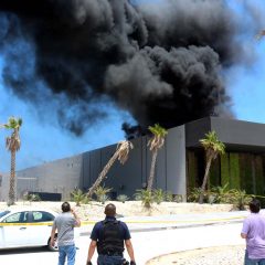 CONTROLAN INCENDIO EN CENTRO INTERNACIONAL DE  CONVENCIONES DE SAN JOSÉ DEL CABO