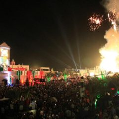 ARTURO DE LA ROSA DA GRITO DE INDEPENDENCIA ANTE MILES DE CIUDADANOS CABEÑOS