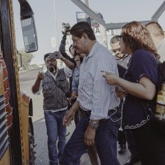 REALIZA ALCALDE DE LA PAZ RECORRIDO EN TRANSPORTE PÚBLICO