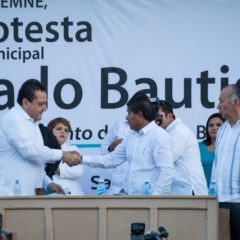  TOMA DE PROTESTA  DE NUEVAS AUTORIDADES MUNICIPALES DE MULEGÉ