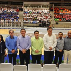 INAUGURA ALCALDE ENCUENTRO DEPORTIVO-CULTURAL DE CECYTES