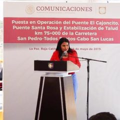 PONEN EN OPERACIÓN PUENTES EL CAJONCITO, SANTA ROSA Y ESTABILIZACIÓN DE TALUD