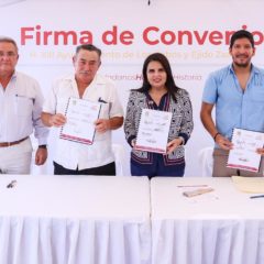 FIRMA GOBIERNO DE LOS CABOS CONTRATO COMODATO EN TRÓPICO DE CÁNCER