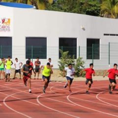 POR SEGURIDAD DE ENTRENADORES Y DEPORTISTAS SE ASIGNAN HORARIOS PARA USO DE LA UNIDAD DEPORTIVA