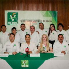 PRESENTAN NUEVO DIRIGENTE MUNICIPAL DEL PVEM EN LA PAZ