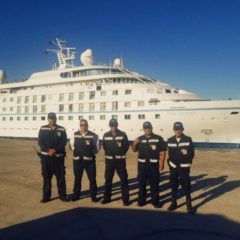 PERSONAL COMPROMETIDO DE LA ADMINISTRACIÓN PORTUARIA INTEGRAL ANTE LA TEMPORADA DE CRUCEROS A BCS