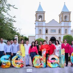 DEVELARON LAS LETRAS MONUMENTALES DE SAN JOSÉ DEL CABO