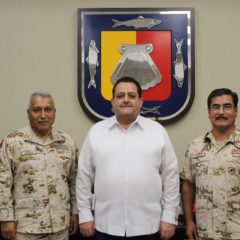 AGRADECE CMD COORDINACIÓN CON FUERZAS ARMADAS PARA LA TRANQUILIDAD DE BCS