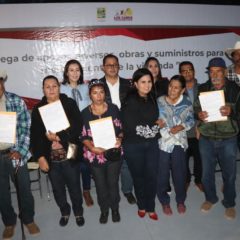 ENTREGA ARMIDA CASTRO OBRAS DE CALIDAD EN LA CANDELARIA