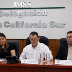 JOSÉ LUIS AHUJA NAVARRO TOMÓ POSESIÓN COMO NUEVO TITULAR DEL IMSS EN BCS