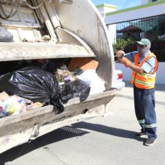 RUTAS DE RECOLECCIÓN DE BASURA CUBIERTAS AL 90%: SERVICIOS PÚBLICOS