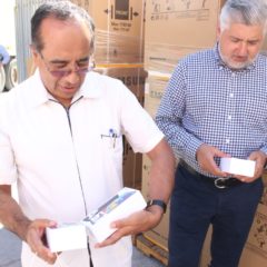 RECIBIÓ SALUD ESTATAL DONACIÓN DE MATERIAL Y EQUIPO GESTIONADOS POR LA FEDERACIÓN