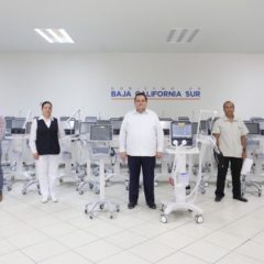 GOBIERNO ESTATAL ENTREGA LOTE DE VENTILADORES VOLUMÉTRICOS A LA SECRETARÍA DE SALUD