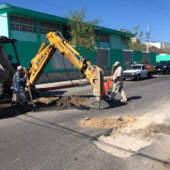 Atiende Oomsapas Los Cabos importantes obras de reparación en la Zona Centro de SJC