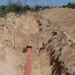 Más de 12 mil personas se beneficiarán con la instalación de 3.6 km de tubería para evitar la fuga de aguas negras en CSL