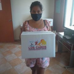 Familias de Santiago reciben la mano amiga del Gobierno de Los Cabos