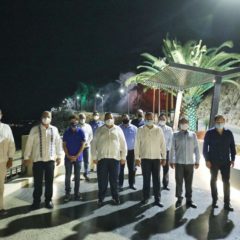 EN 5o ANIVERSARIO DEL INICIO DE SU GOBIERNO, ENTREGA GOBERNADOR TERCERA ETAPA DEL MALECÓN