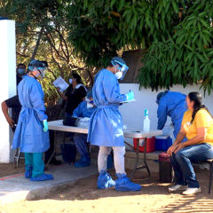 DESARROLLÓ SALUD ESTATAL JORNADA DE PRUEBAS COVID EN PUERTO LÓPEZ MATEOS