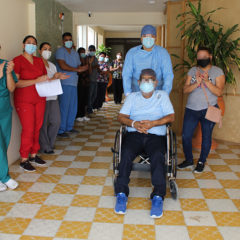 SALUD ESTATAL DIO DE ALTA A LOS PRIMEROS PACIENTES DE LA UNIDAD COVID HABILITADA EN EL SANATORIO MARÍA LUISA