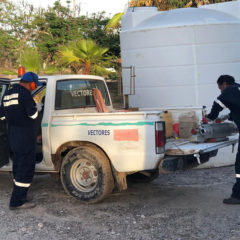 SALUD ESTATAL DESARROLLÓ NEBULIZACIONES EN PUERTO ADOLFO LÓPEZ MATEOS