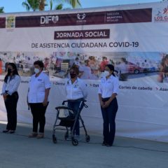 Hasta concluir la pandemia, permanecerán las “Jornadas  Sociales de Asistencia Ciudadana COVID-19” en Los Cabos