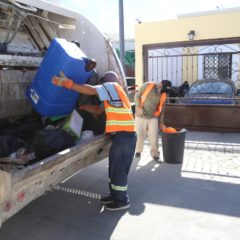 Semanalmente, Servicios Públicos retira 2 mil toneladas de Basura Doméstica de las calles de Los Cabos