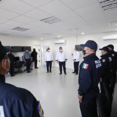 ENTREGA GOBERNADOR COMISARIA DE LA POLICÍA ESTATAL EN LOS CABOS