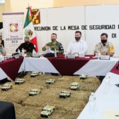 SESIONA MESA DE SEGURIDAD DE BCS EN COMONDÚ: ÁLVARO DE LA PEÑA