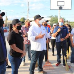 INDEM Los Cabos continúa fomentando la rehabilitación de espacios deportivos y parques