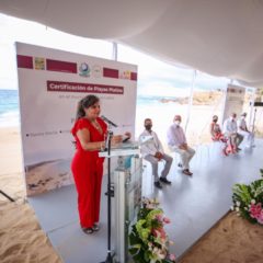 Alcaldesa Armida Castro continúa haciendo historia con el incremento de certificaciones para las playas de Los Cabos