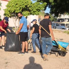 Promueve Ayuntamiento de Los Cabos espacios públicos limpios