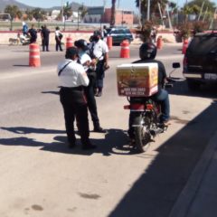 Con los operativos “Moto Segura” se busca garantizar la seguridad vial en Los Cabos