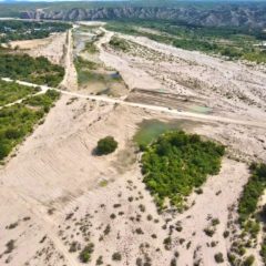 Trabajos de encauzamiento del arroyo de Santiago brindará mayor seguridad a los pobladores