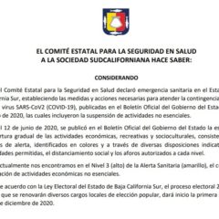 COMITÉ ESTATAL DE SEGURIDAD EN SALUD EMITE EXHORTO PARA EVITAR AGLOMERACIONES POLÍTICAS EN ESTA PANDEMIA