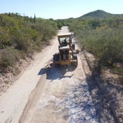 Más de 13 mil km de caminos rehabilitados en Los Cabos; se garantiza mayor conectividad vial entre comunidades de la Zona Rural