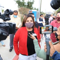 Alcaldesa Armida Castro cumple su palabra con las familias de San José Viejo; inaugura la pavimentación de las calles Puebla y Yucatán