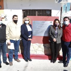 Cumple alcaldesa Armida Castro con familias del Centro de SJC, al lograr la pavimentación integral de la calle Mauricio Castro