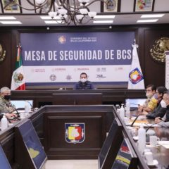 REFORZARÁ MESA DE SEGURIDAD ESTRATEGIA DE PREVENCIÓN DEL DELITO EN BCS