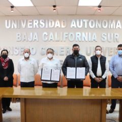 FIRMAN GOBIERNO DEL ESTADO Y UABCS, CONVENIO EN MATERIA DE PROFESIONALIZACIÓN EN JUSTICIA PENAL