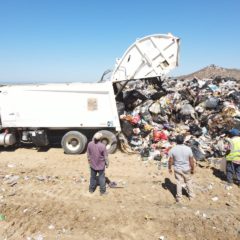 Semanalmente 11 mil toneladas de residuos son compactados en el relleno sanitario de La Candelaria