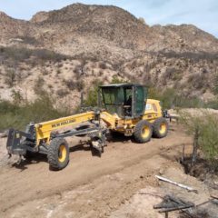 En Los Cabos la rehabilitación de caminos en la zona rural es constante; más de 25 mil km de terracería se han mejorado