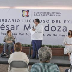 LLEVAN A CABO HOMENAJE LUCTUOSO EN HONOR AL EX GOBERNADOR ANGEL CÉSAR MENDOZA ARÁMBURO