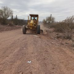 AVANZA LA REHABILITACIÓN DE CAMINOS RURALES EN BCS