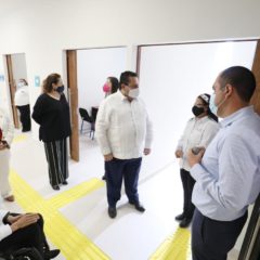 ENTREGA CARLOS MENDOZA Y GABRIELA VELÁZQUEZ  NUEVAS INSTALACIONES DEL INSTITUTO PARA LA INCLUSIÓN DE PERSONAS CON DISCAPACIDAD